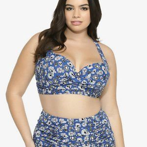 Torrid Skull Print Natural Support Bikini Top 2